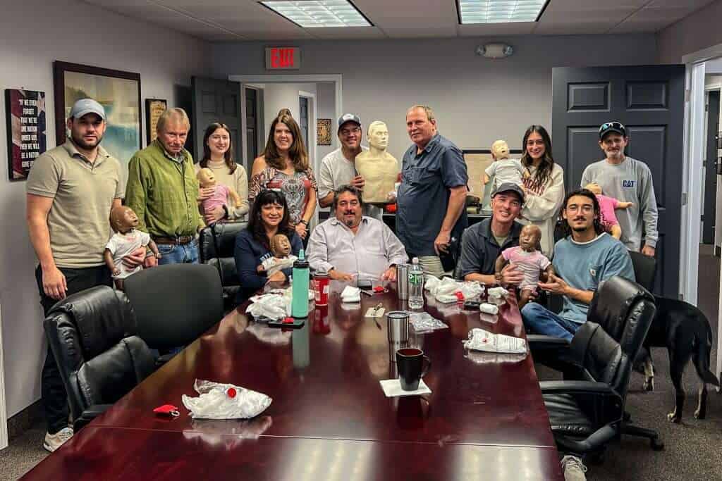 Total Wrecking FIRST AID CPR AED TRAINED